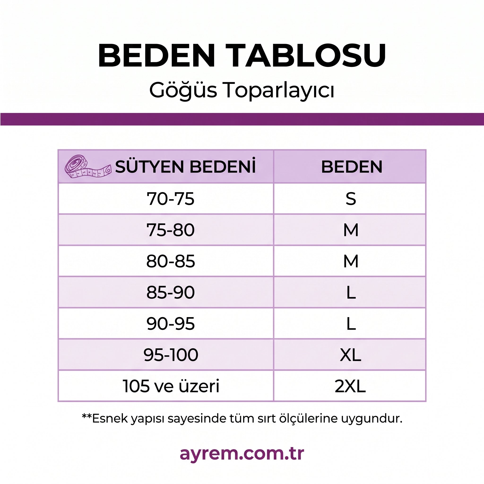 Göğüs Toparlayıcı Korse