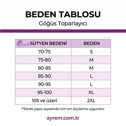 Göğüs Toparlayıcı Korse